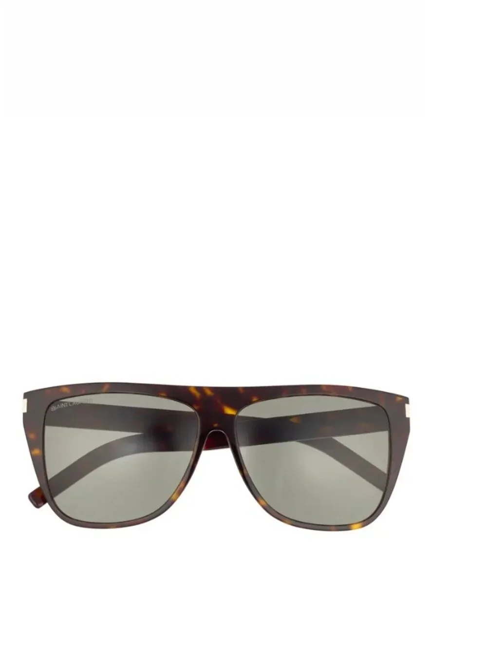 Saint Laurent SL 1 Slim 002 Sunglasses-Color: Havana/Grey, NWT and Case